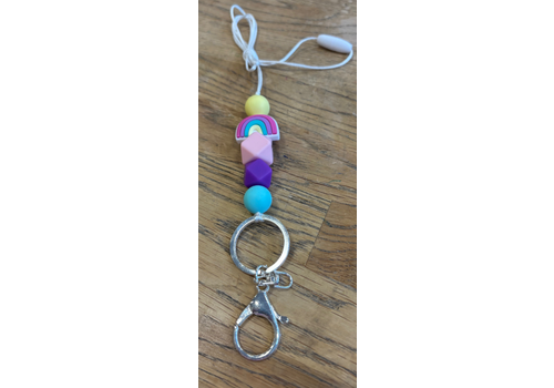 Lessons In Positivity Rainbow Lanyard*