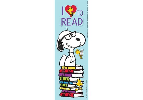 EUREKA Peanuts - I Love to Read Bookmark*
