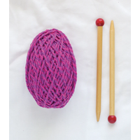 Friendly Loom Discover Knitting: Scarf Kit-pink*