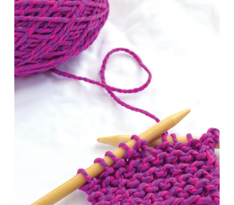 Friendly Loom Discover Knitting: Scarf Kit-pink*