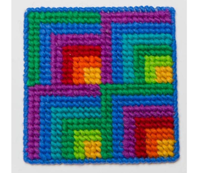 Friendly Loom Needlework Coaster Kit*