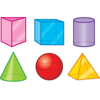 3D Shapes Accents (D)*