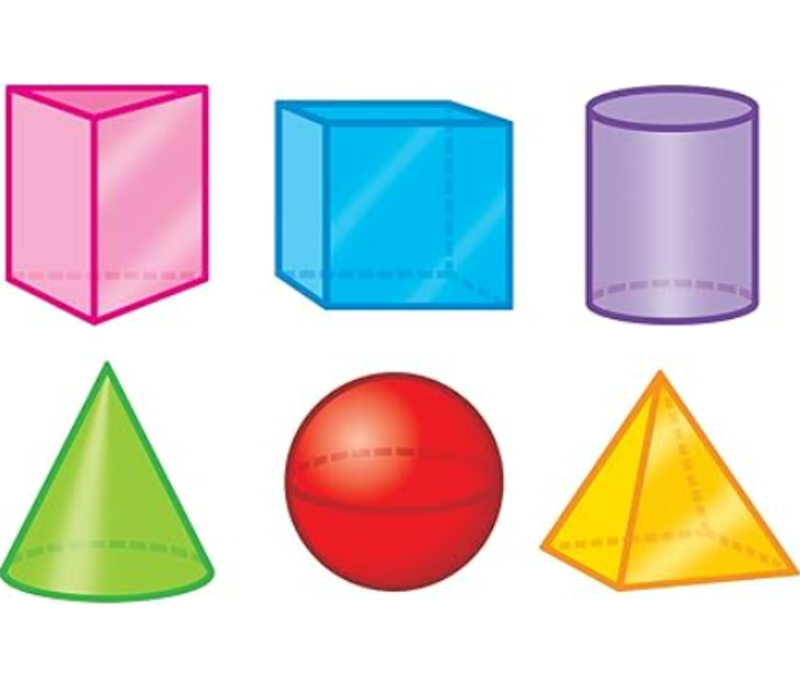 3D Shapes Accents*