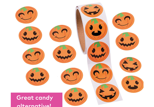 fun express Jack-o-lantern Face  Stickers*