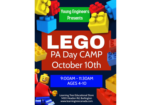 Young Engineer LEGO Bricks! PA DAY CAMP  October 10