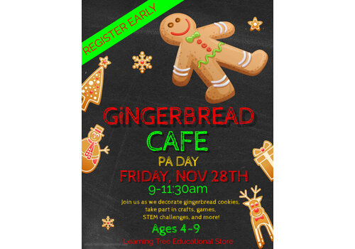 Gingerbread Cafe PD CAMP November 28th