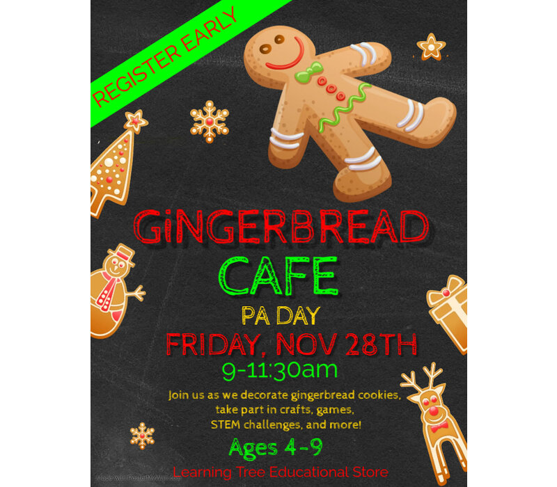 Gingerbread Cafe PD CAMP November 28th