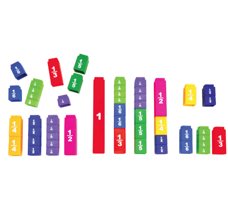 Interlocking Equivalency Cubes - Set of 51*