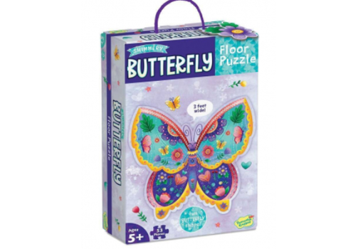 PEACEABLE KINGDOM Floor Puzzle: Butterfly*