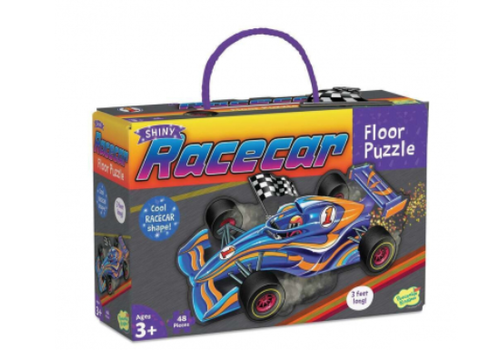 PEACEABLE KINGDOM Floor Puzzle: Racecar*