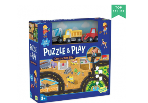 PEACEABLE KINGDOM Puzzle and Play: Construction Site*