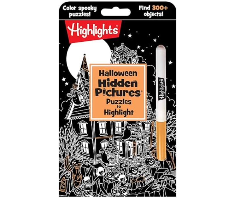 Halloween Hidden Pictures Puzzles to Highlight*