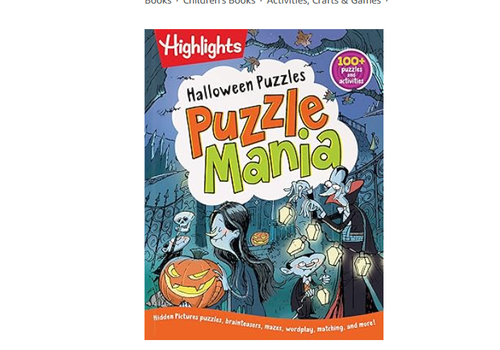 Highlights Halloween Puzzles: Puzzle Mania*