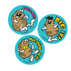 Trend Enterprises Copy of Ham It Up!, Ham Scent  Retro Scratch n Sniff Stinky Stickers*