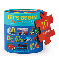 Let's Begin 2-Piece Puzzle - Vehicles*