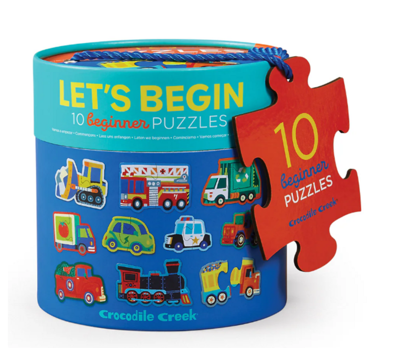 Let's Begin 2-Piece Puzzle - Vehicles*