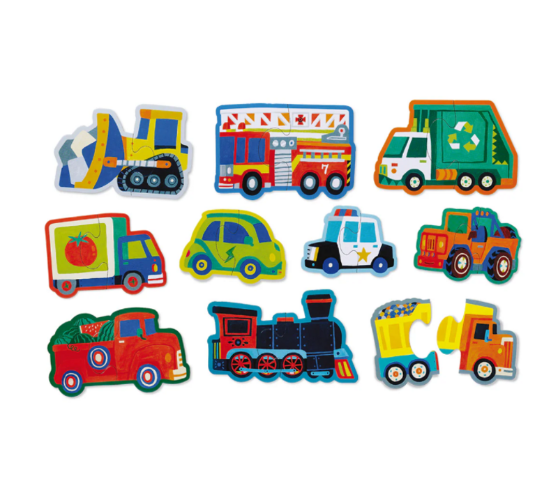 Let's Begin 2-Piece Puzzle - Vehicles*