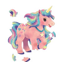 Crocodile Creek 48 Piece Jumbo Shaped Unicorn Puzzle*