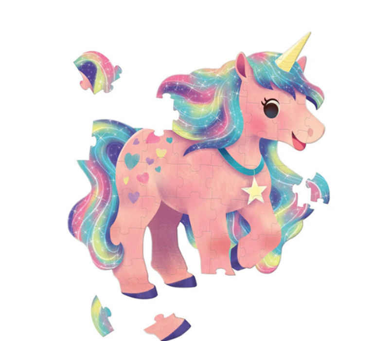 Crocodile Creek 48 Piece Jumbo Shaped Unicorn Puzzle*