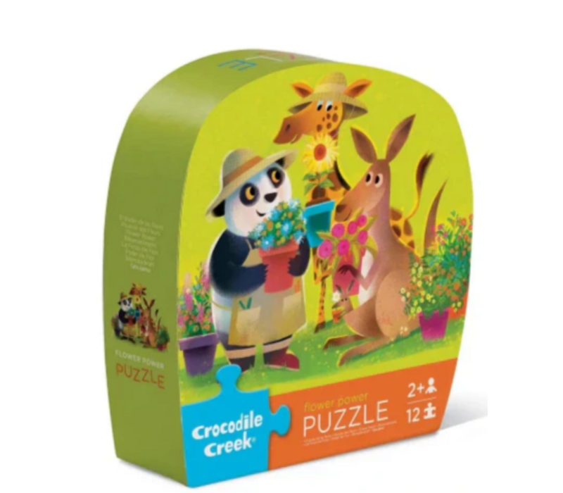 12-pc Shaped box Puzzle/Flower Power*