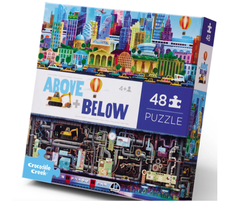 Above + Below 48 Piece Puzzle - Big City*