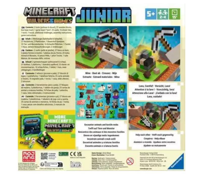 Minecraft Junior Builders & Biomes*