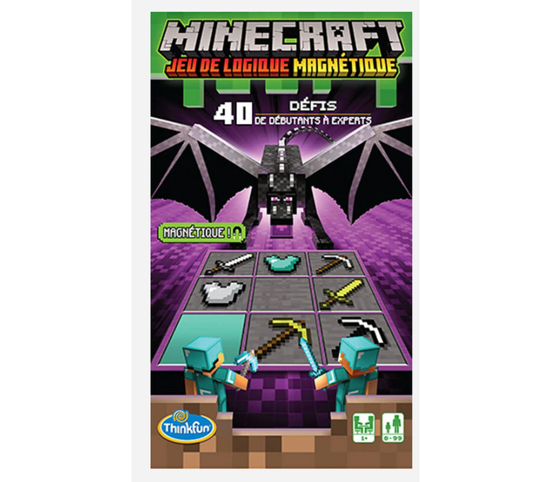 Minecraft Magnetic Travel Puzzle - French Edition*