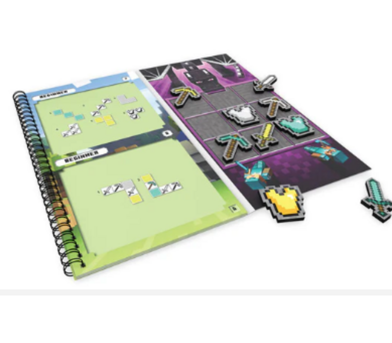 Minecraft Magnetic Travel Puzzle - French Edition*