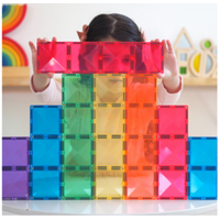 CONNETIX Rainbow Rectangle Pack, 18 Pieces*