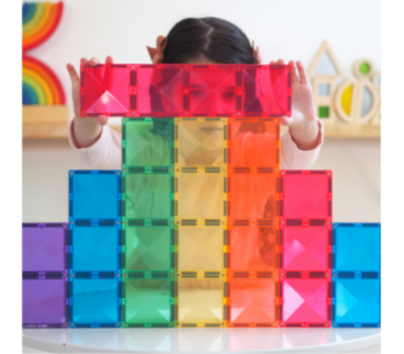 CONNETIX Rainbow Rectangle Pack, 18 Pieces*