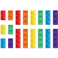 CONNETIX Rainbow Rectangle Pack, 18 Pieces*