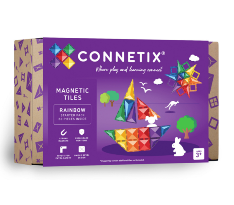 Connetix Rainbow Starter Pack 60 pc*
