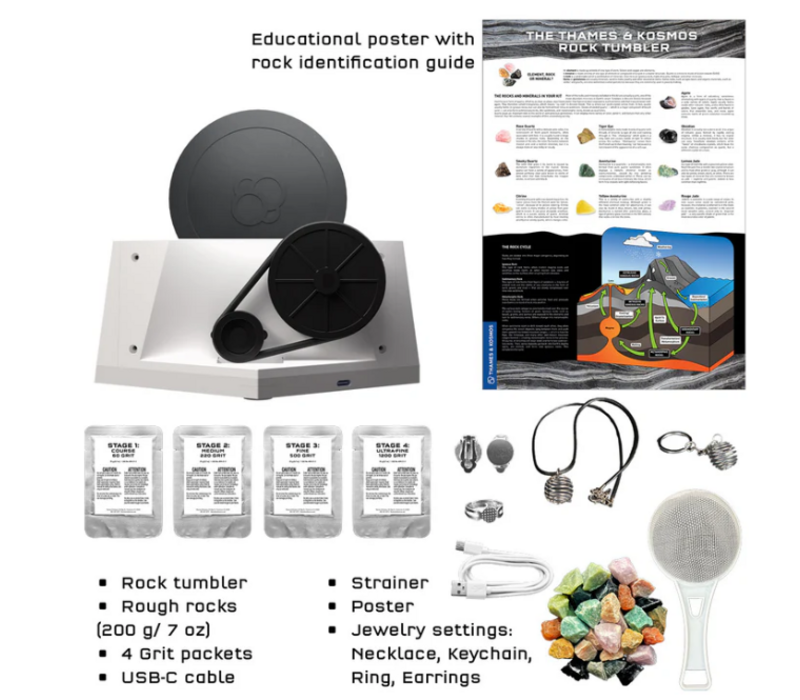 The Thames & Kosmos Rock Tumbler*