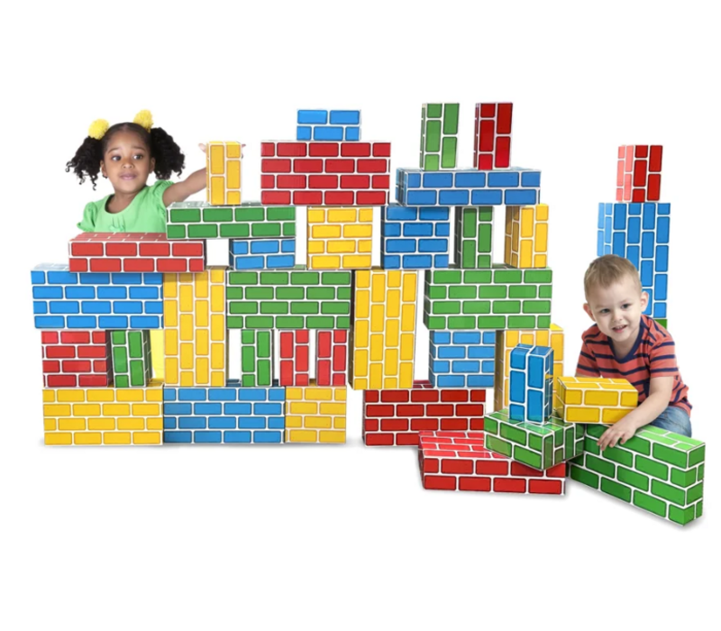 Easy-Stack Cardboard Blocks (40-Piece Set)*