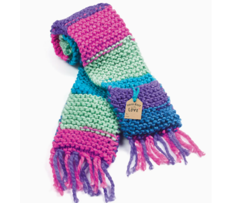 Learn To Knit A Pocket Scarf Craft Kit*