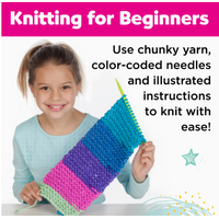 Learn To Knit A Pocket Scarf Craft Kit*