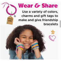 Quick Knit Charm Bracelets Diy Craft Kit For Kids*
