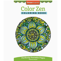 Color Zen Coloring Book - Take Along Size Adult Coloring*