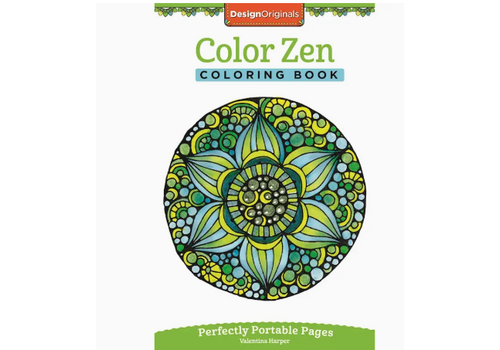 Fox Chapel Publishing Color Zen Coloring Book - Take Along Size Adult Coloring*