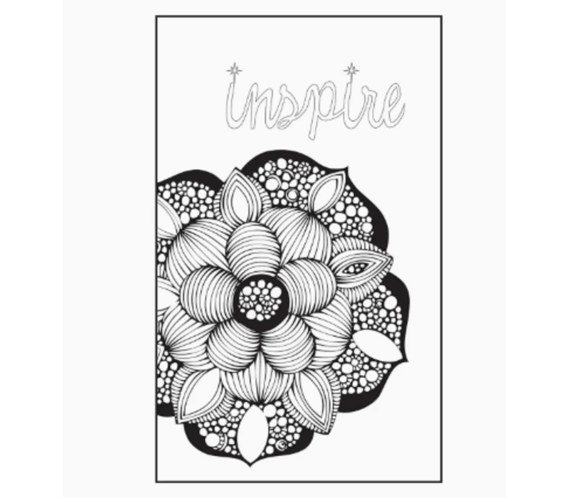 Color Zen Coloring Book - Take Along Size Adult Coloring*