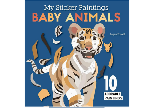 Fox Chapel Publishing My Sticker Paintings - Baby Animals*