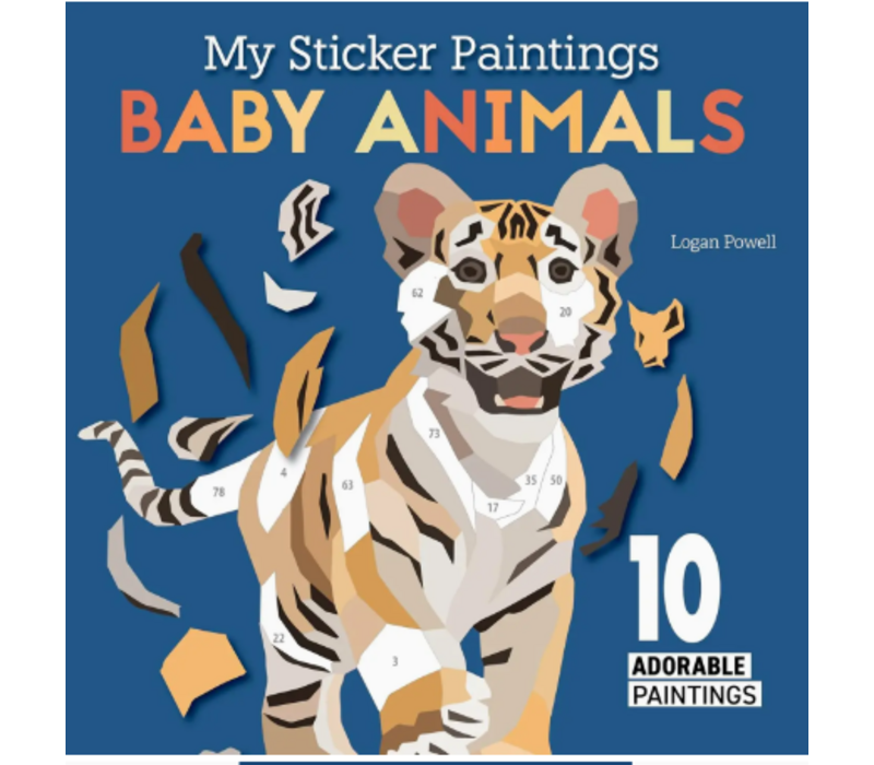 My Sticker Paintings - Baby Animals*
