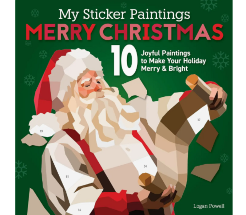 My Sticker Paintings: Merry Christmas*