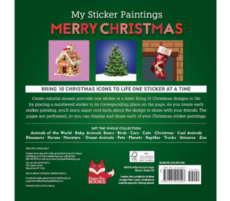 My Sticker Paintings: Merry Christmas*