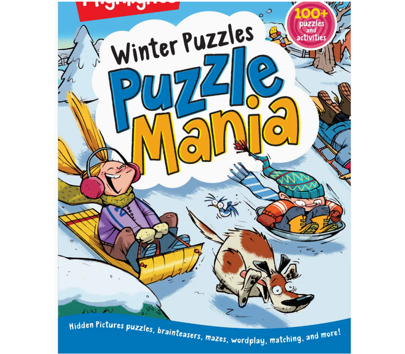 Winter Puzzles Activity Book*