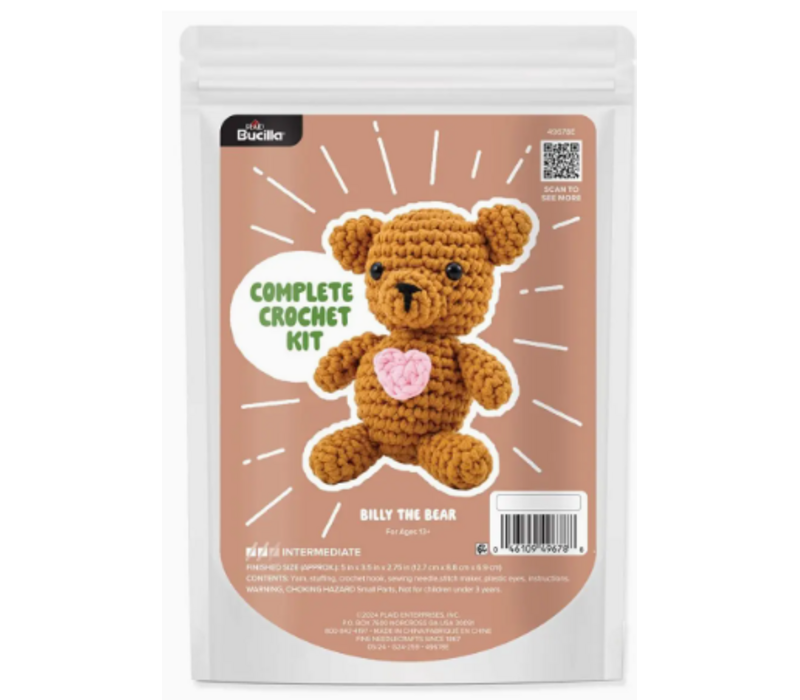 Crochet Kit - Billy the Bear*