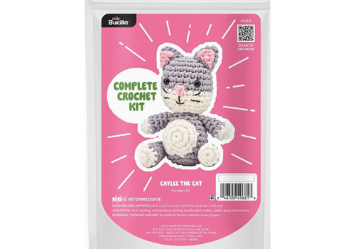 Plaid Crafts Crochet Kit - Caylee the Cat*