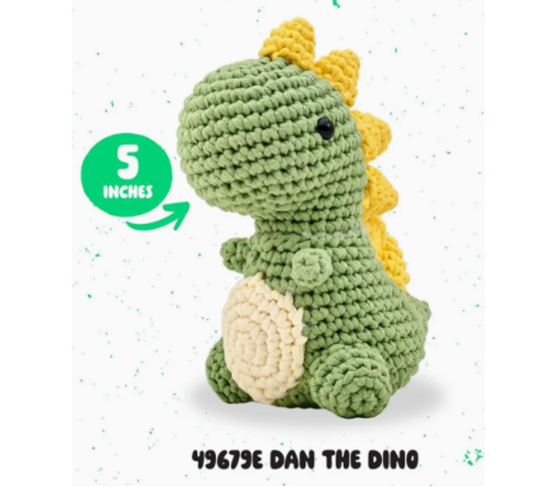 Crochet Kit - Dan the Dino*