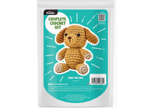 Plaid Crafts Crochet Kit - Dion the Dog*