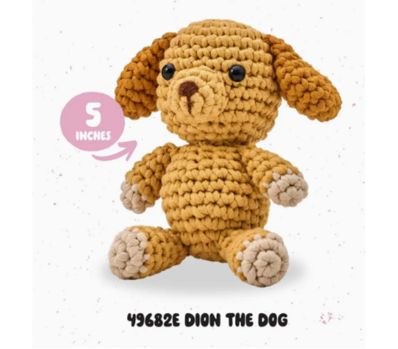 Crochet Kit - Dion the Dog*
